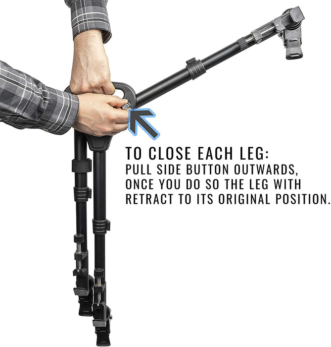 NJA Professional 72inch Tripod &amp; Pro Tripod Dolly