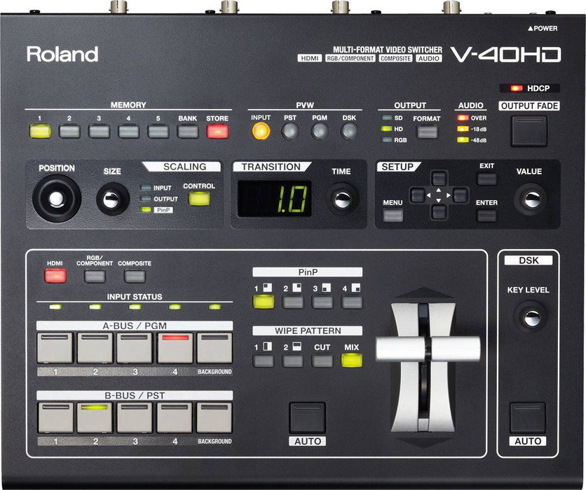 Roland V-40HD Multi-Format Video Switcher