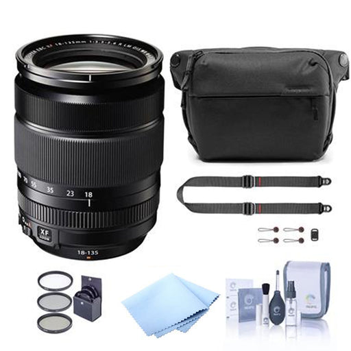 Fujifilm XF 18-135mm f/3.5-5.6 R LM OIS WR Lens Peak Bundle Kit