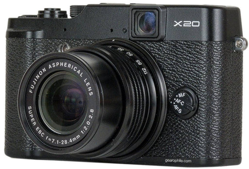 Fujifilm X20 Digital Camera (Black)