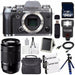 Fujifilm X-T1 Mirrorless Digital Camera (Body Only, Graphite Silver Edition) XC 50-230MM LENS (BLACK) SUPREME BUNDLE