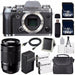 Fujifilm X-T1 Mirrorless Digital Camera (Body Only, Graphite Silver Edition) BUNDLE